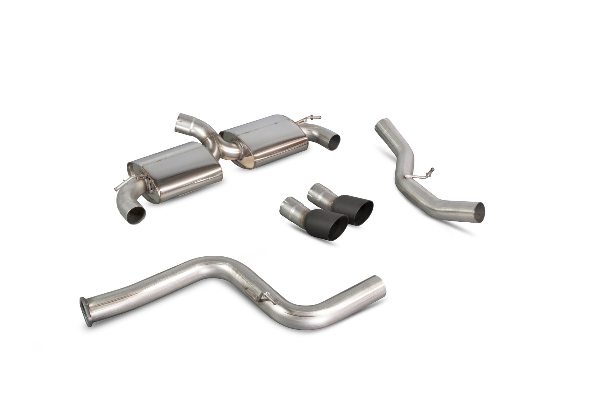 Scorpion SFD066C Ford Focus MK2 RS  Non-Resonated Cat-Back System  | ML Performance EU EU