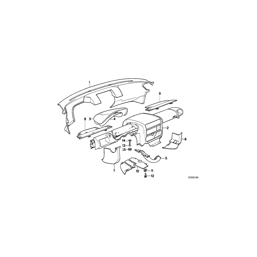 Genuine BMW 51452290206 Roadster Covering Right (Inc.  & Z1) | ML Performance EU Car Parts