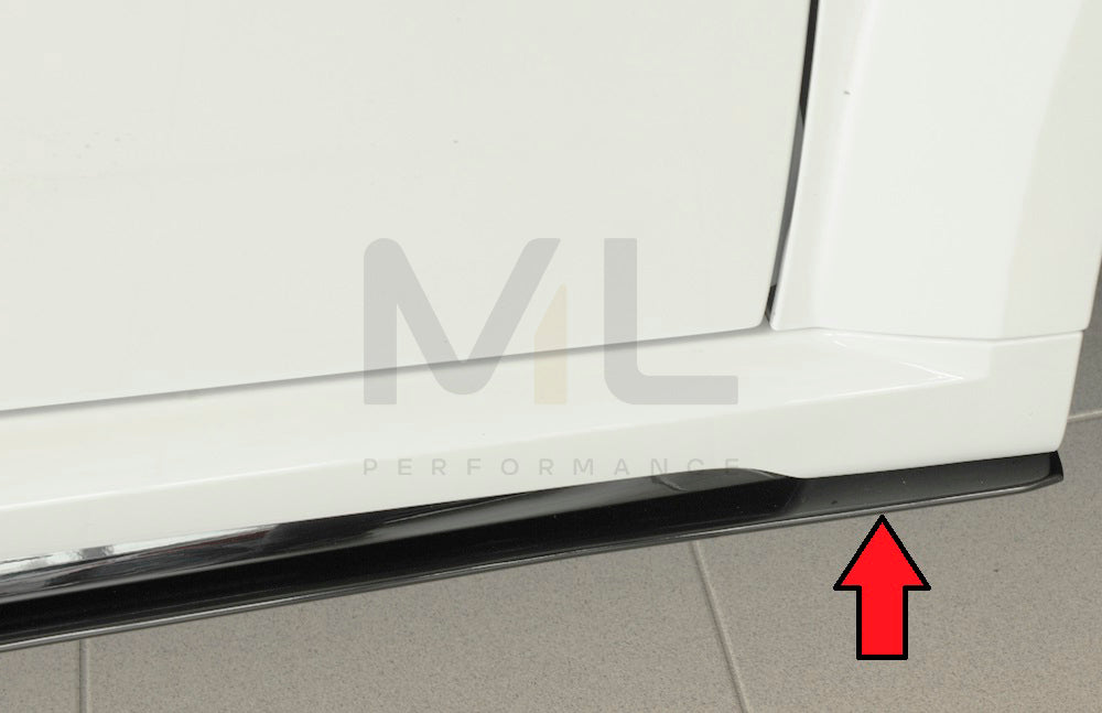 Rieger 00055182 Audi 8J-FV 8S Side Skirt Splitter (TT, TTS & TTRS) 9 | ML Performance EU Car Parts