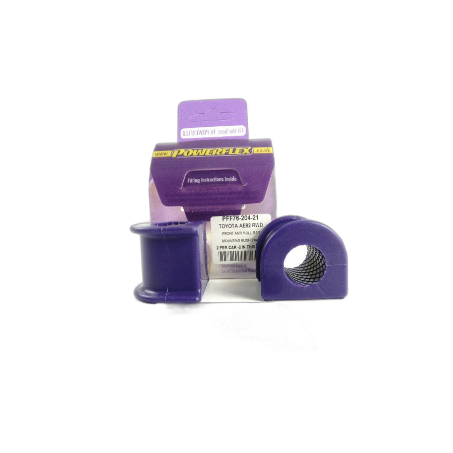 Powerflex PFF76-204-21 Toyota Corolla Front Anti Roll Bar Mount 21mm | ML Performance EU Car Parts