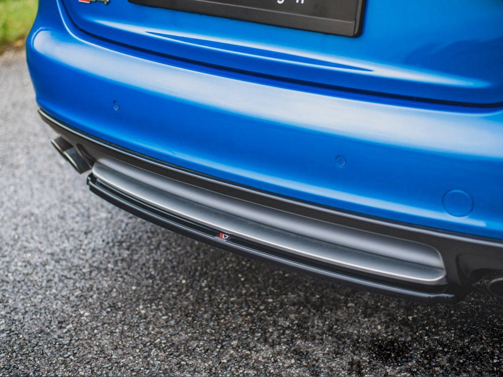 Maxton Design Audi S4/ A4 S-line B8 Sedan Central Rear Splitter