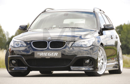 Rieger 00053612 BMW 5 Series E60 E61 Front Bumper 6 | ML Performance EU Car Parts