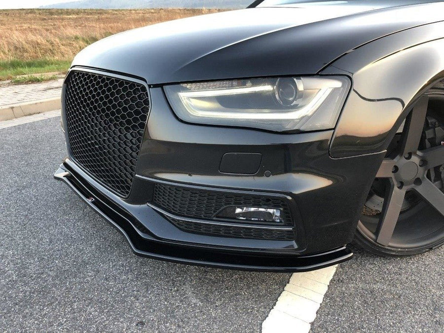 Maxton Design Audi S4 / A4 S-Line B8 FL Front Splitter V.2