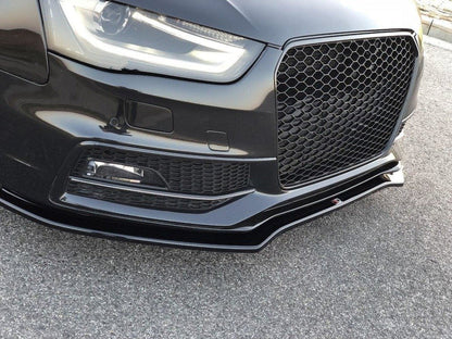 Maxton Design Audi S4 / A4 S-Line B8 FL Front Splitter V.2