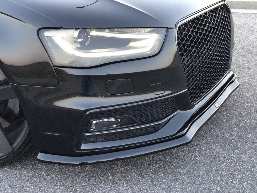 Maxton Design Audi S4 / A4 S-Line B8 FL Front Splitter V.1