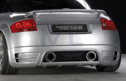 Rieger 00055115 Audi 8N TT Rear Diffuser 1 | ML Performance EU Car Parts
