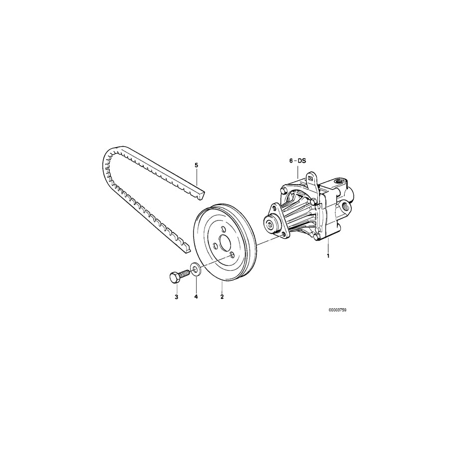 Genuine BMW 32412226856 E30 Gasket Set Vane Pump M SPORT E 3 (Inc. M3) | ML Performance EU