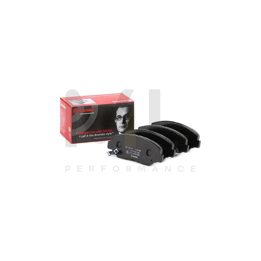 Brembo P 28 035 Brake Pad Set With Acoustic Wear Warning | ML Performance Car Parts