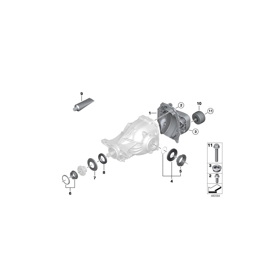 Genuine BMW 33108660052 G31 G32 G30 Vibration Absorber (Inc. 620d, 518d & 520dX) | ML Performance EU