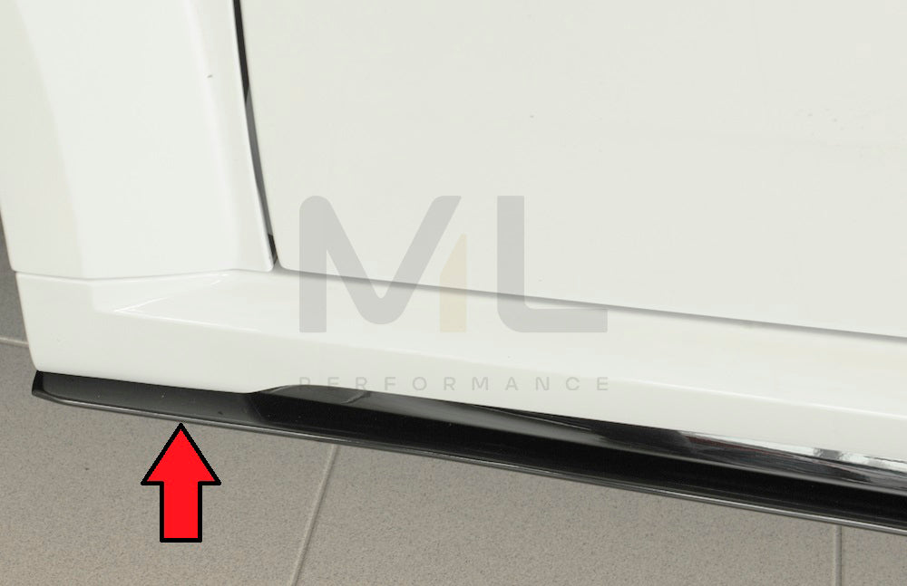 Rieger 00055181 Audi 8J-FV 8S Side Skirt Splitter (TT, TTS & TTRS) 9 | ML Performance EU Car Parts