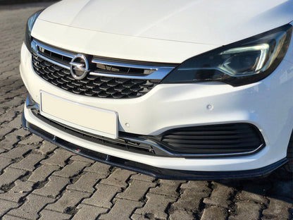 Maxton Design Opel/vauxhall Astra K Opc-line/vx-line (2015-2019) Front Splitter V.1