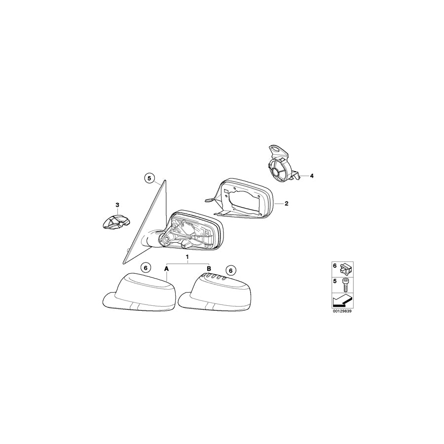 Genuine BMW 67137191413 E65 E66 E67 Actuator Right (Inc. 730d, 745LiS & 735i) | ML Performance EU