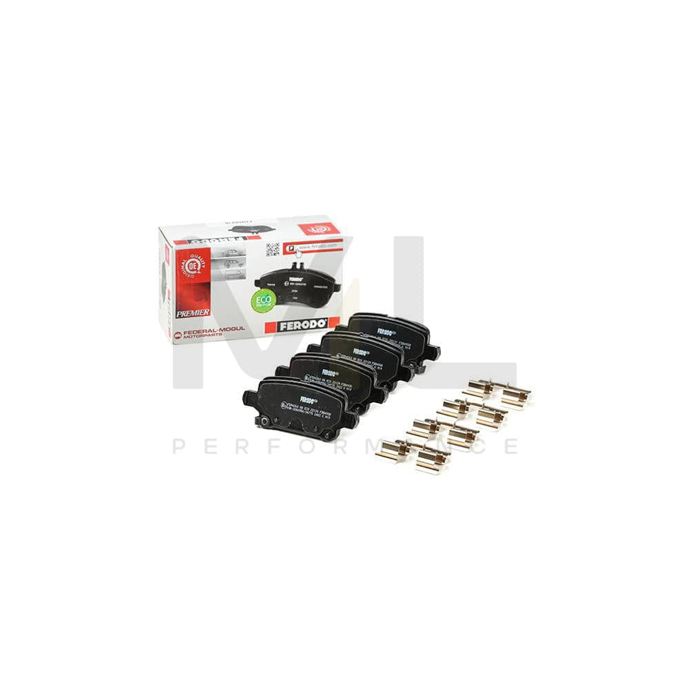 Ferodo Premier Eco Friction Fdb4946 Brake Pad Set Prepared For Wear Indicator, With Accessories | ML Performance Car Parts