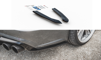 Maxton Design AU-S6-C7F-AV-RSD1T Rear Side Splitters Audi S6 / A6 S-Line C7 FL | ML Performance UK Car Parts