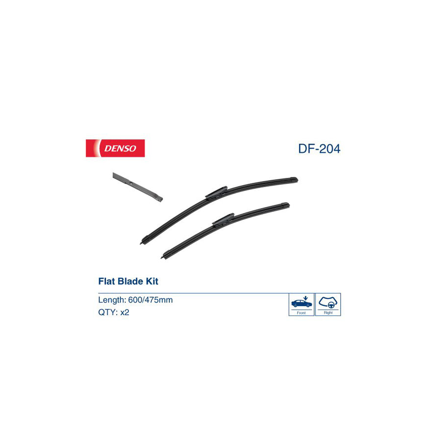 Denso Df-204 Wiper Blade For Citro脣N C4 Ii Cactus | ML Performance EU Car Parts