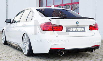 Rieger 00053464 BMW 3 Series F30 F31 Side Skirt Splitter 4 | ML Performance EU Car Parts