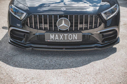 Maxton Design Mercedes Benz CLS-Class C257 AMG-Line Front Splitter V.1