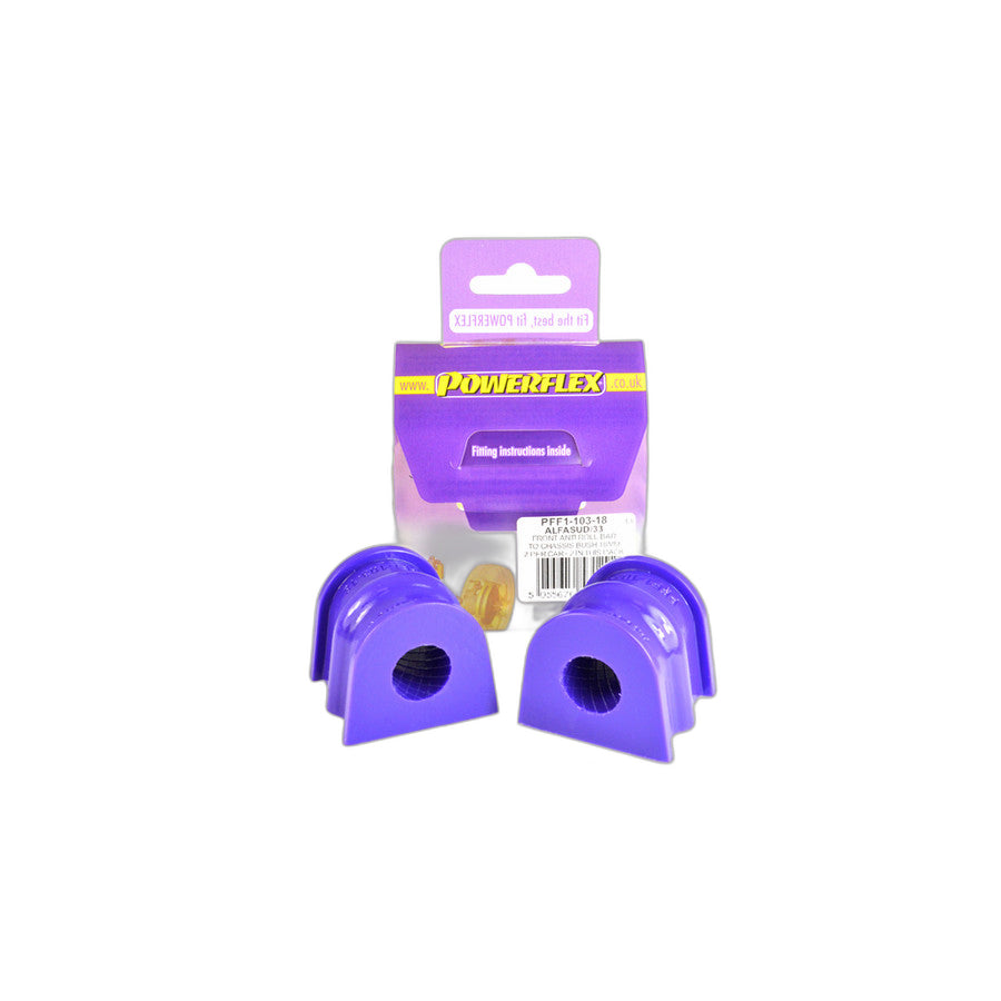Powerflex PFF1-103-18 Alfa Romeo Alfasud Front Anti Roll Bar To Chassis Bush 18mm | ML Performance EU Car Parts