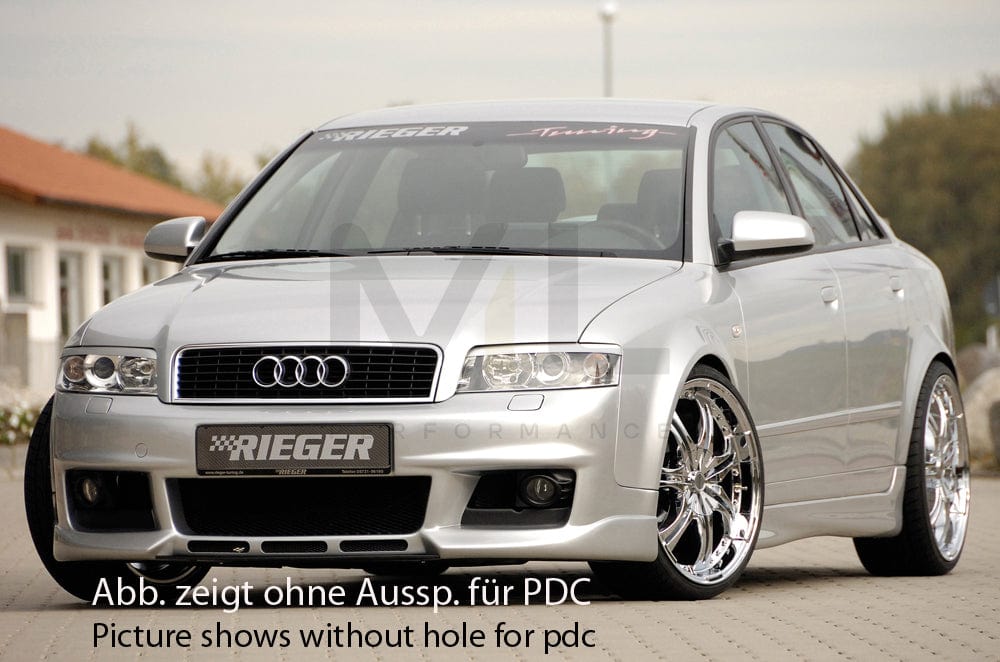 Rieger 00055238 Audi 8E B6 A4 Front Bumper 2 | ML Performance EU Car Parts