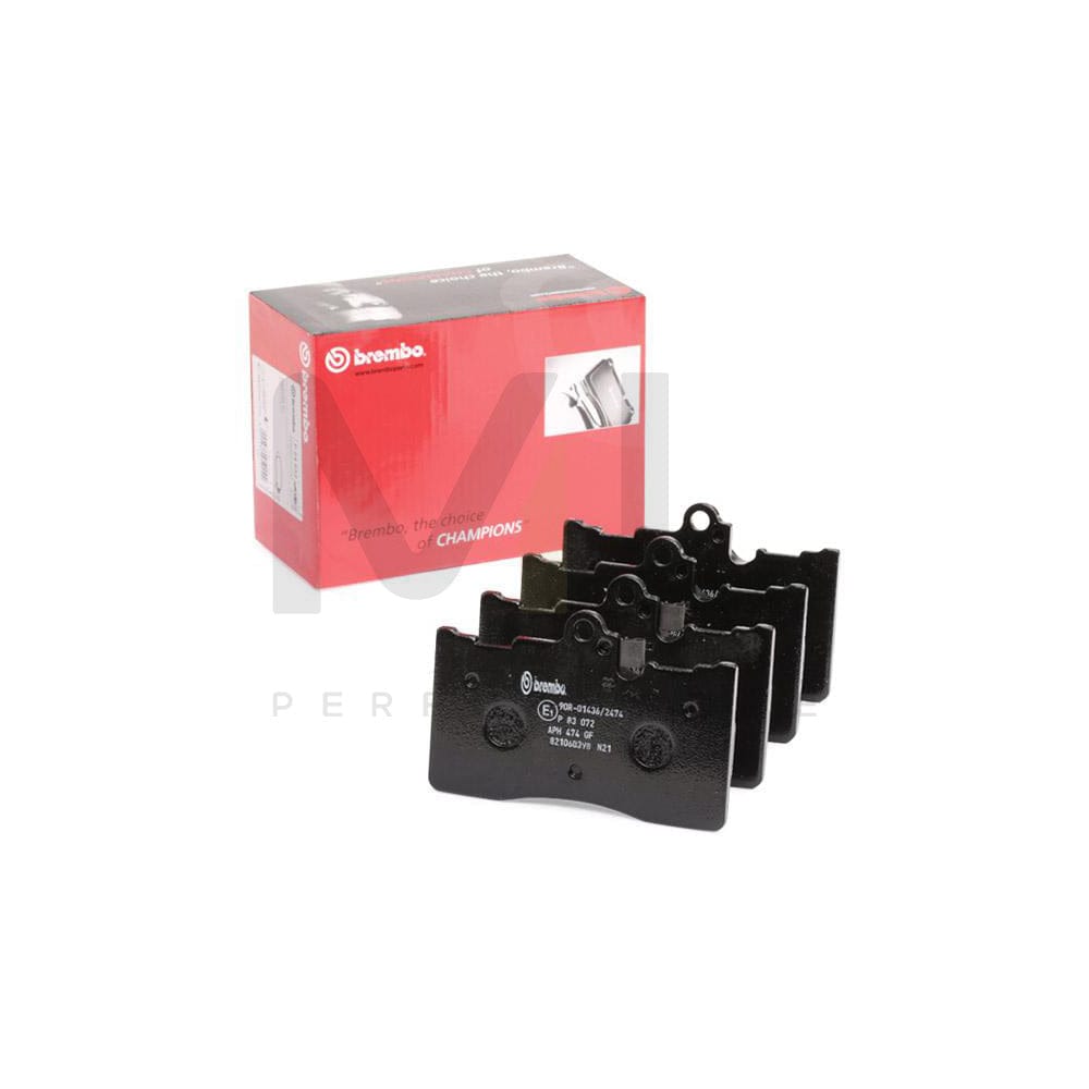 Brembo P 83 072 Brake Pad Set With Acoustic Wear Warning | ML Performance Car Parts