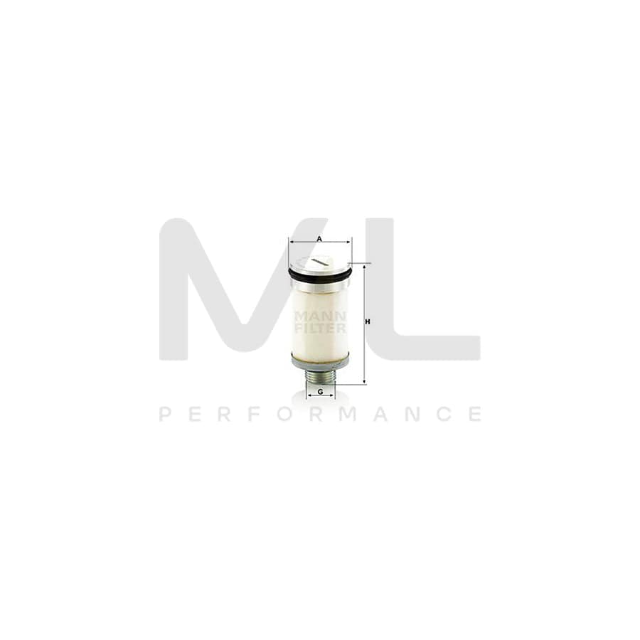 MANN-FILTER LE 1001 Filter, compressed air system | ML Performance Car Parts