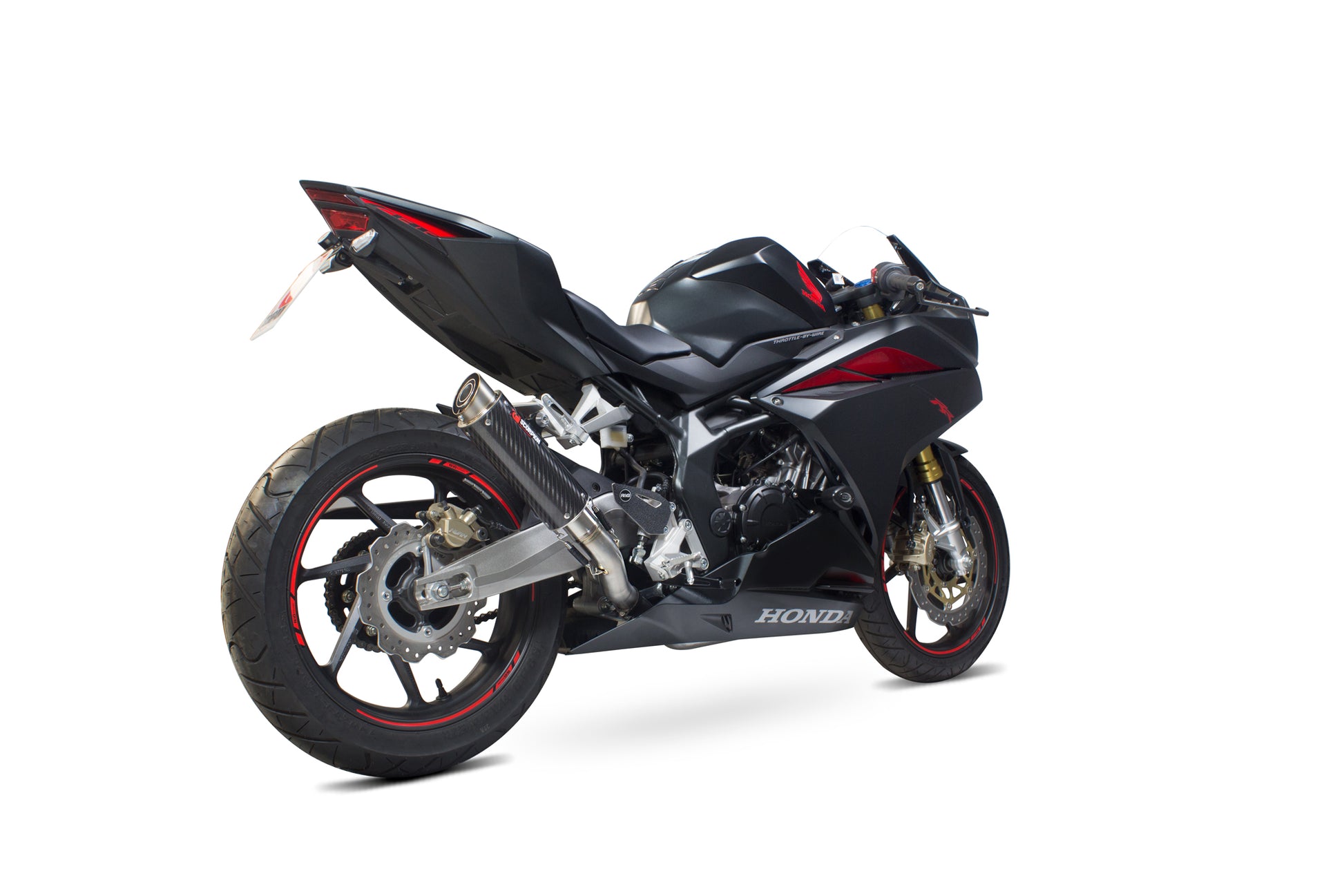 Scorpion HA1007CEM Honda CBR250 RR Rp1-Gp Slip-On - Carbon Fibre Sleeve | ML Performance EU EU