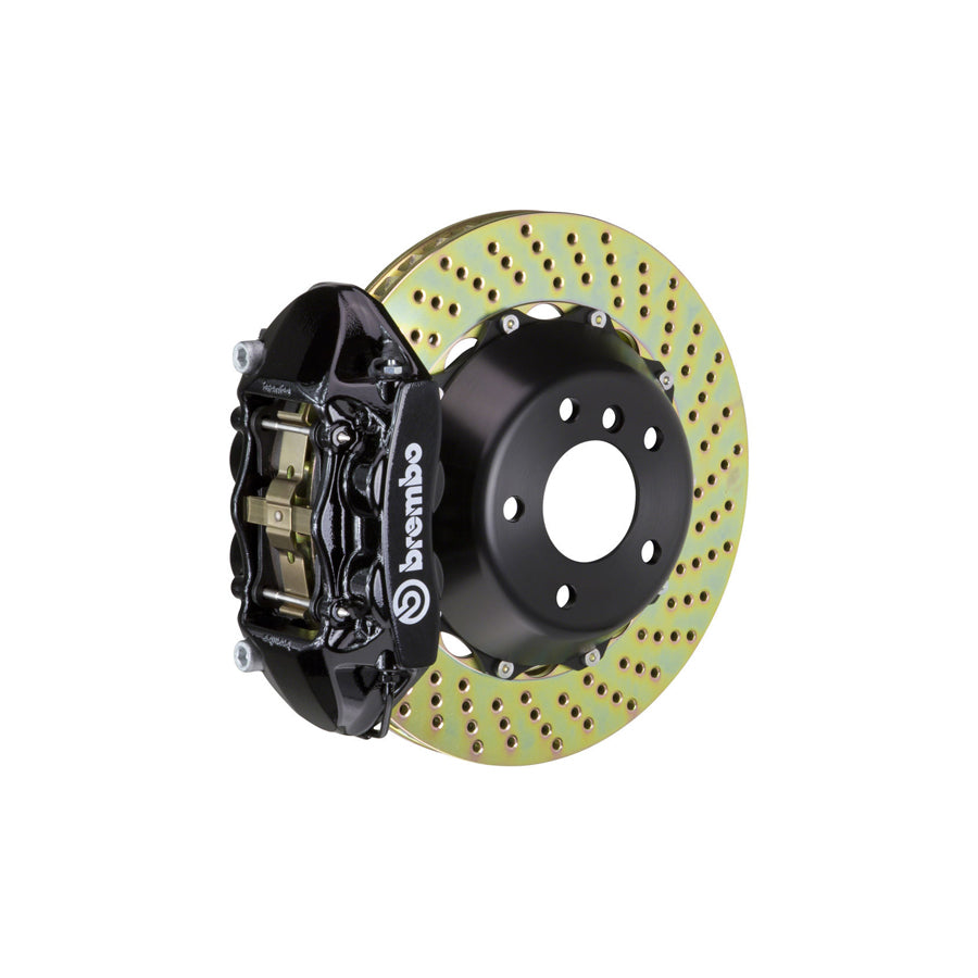 Brembo 2P1.8034A Mercedes-Benz CLK63 Rear GT 4-Pistons Drilled 2-piece Big Brake Kit 345x28mm