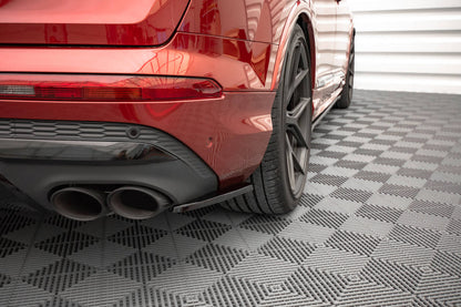 Maxton Design Audi SQ7 / Q7 S-Line MK2 (4M) Facelift Rear Side Splitters