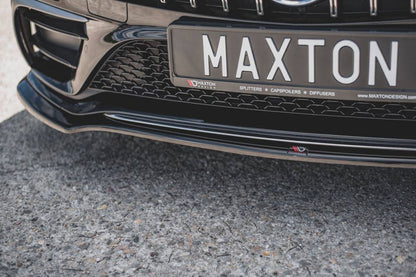Maxton Design Mercedes Benz CLS-Class C257 AMG-Line Front Splitter V.3