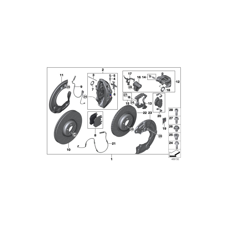 Genuine BMW 34106861799 G31 G30 G12 Protection Plate Left (Inc. 640dX, 730dX & 740e) | ML Performance EU