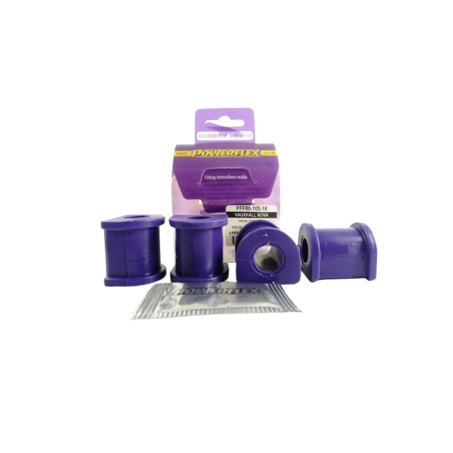 Powerflex PFF80-105-16 Vauxhall - Opel Front Anti Roll Bar Mount (Inc. Nova & Corsa A) | ML Performance EU Car Parts