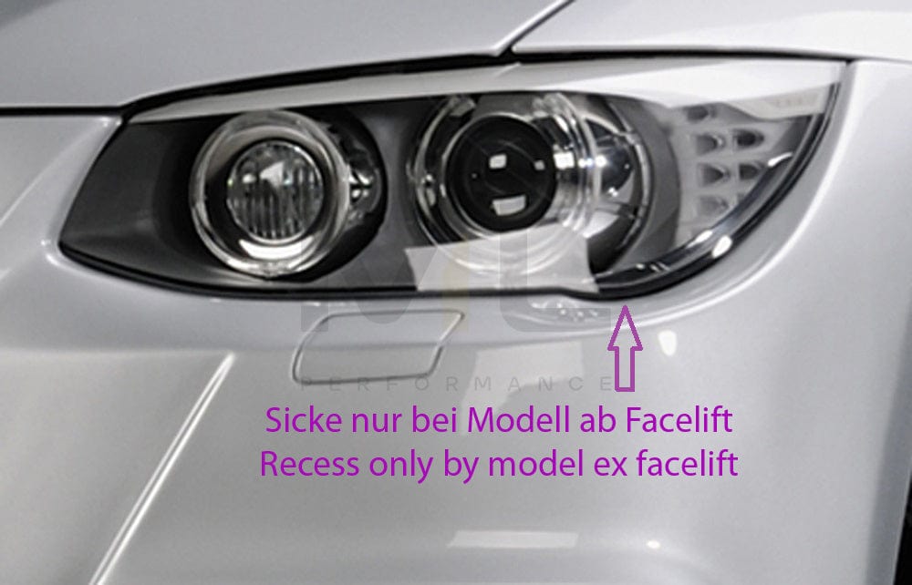 Rieger 00053452 BMW 3 Series E92 E93 Front Bumper 4 | ML Performance EU Car Parts