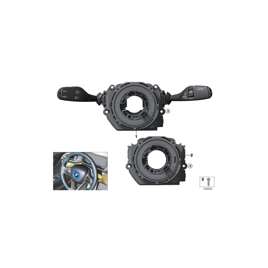 Genuine BMW 07129907871 I15 F25 Screw KS-TS5X22-F-ZNS (Inc. X3 20iX, X3 30dX & X3 28i) | ML Performance EU Car Parts