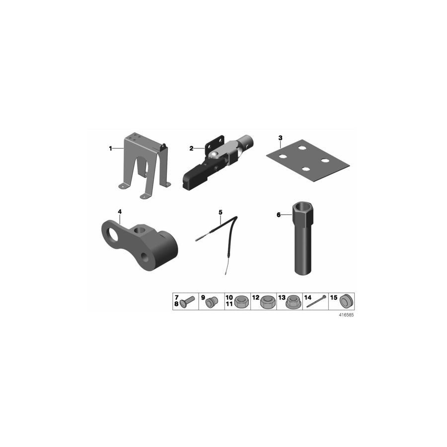 Genuine BMW 34307750603 Fillister Head Screw M4X16 10.9 (Inc. M235i Racing & M6 GT3) | ML Performance EU