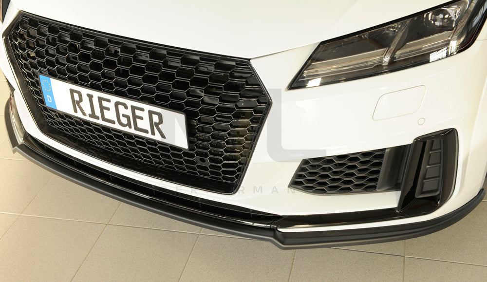 Rieger 00055180 Audi 8J-FV 8S Front Splitter (TT & TTS) 9 | ML Performance EU Car Parts