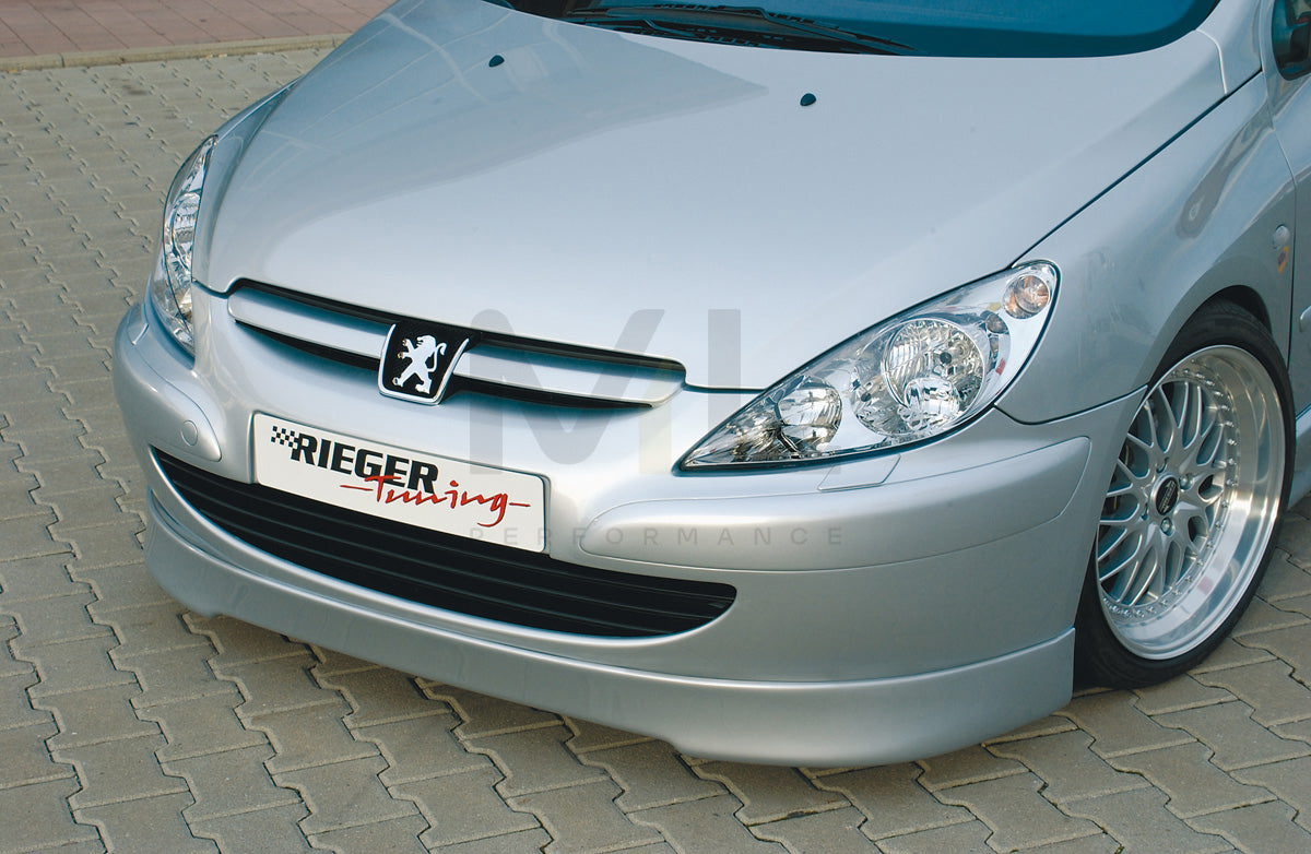 Rieger 00052100 Peugeot 307 Front Splitter 1 | ML Performance EU Car Parts