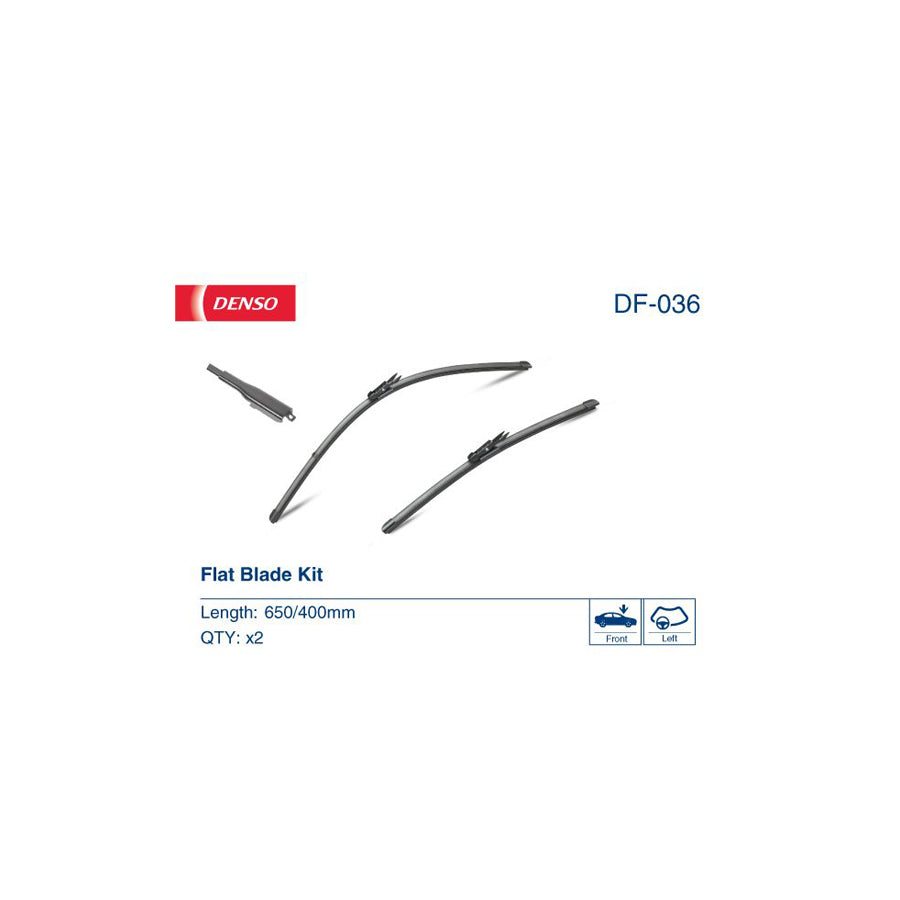 Denso Flat Df-036 Wiper Blade For Opel Corsa | ML Performance EU Car Parts