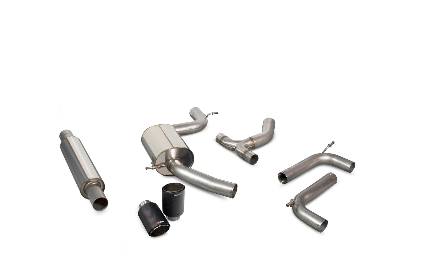 Scorpion SVW056CF VW Golf Mk7.5 Gti Resonated Cat-Back System | ML Performance EU EU