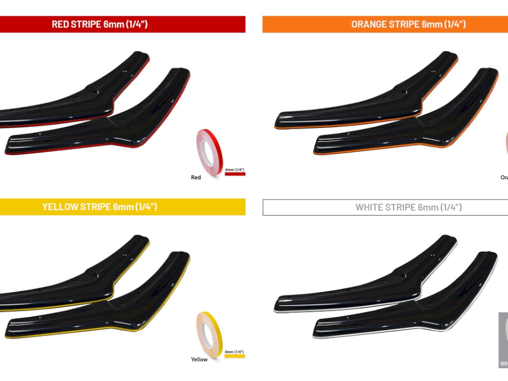 Maxton Design VW Golf 7.5 Estate (2017-20) Rear Side Splitters