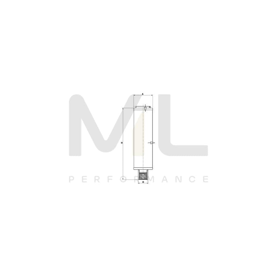 MANN-FILTER 49 000 55 131 Filter, compressed air system | ML Performance Car Parts