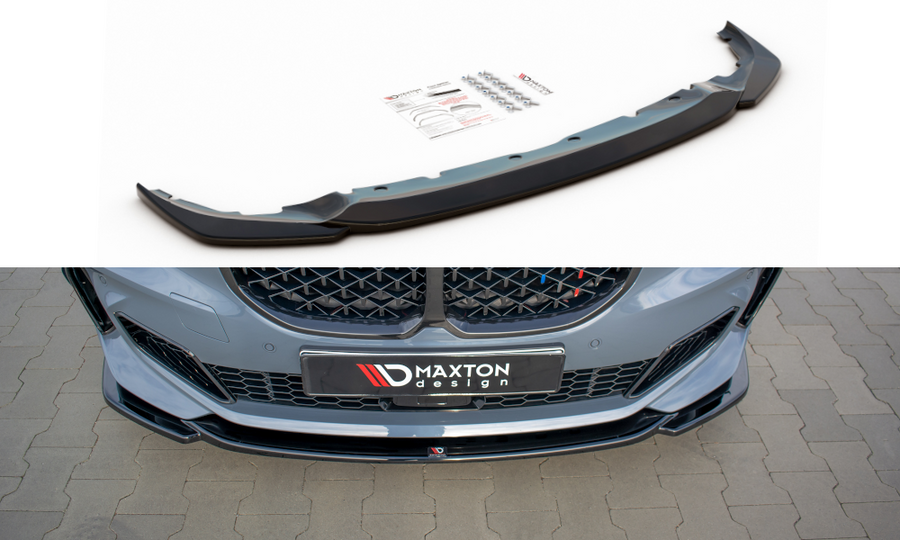 Maxton Design BM-1-40-MPACK-FD3T Front Splitter V.3 BMW Series 1 F40 M-Pack / M135i | ML Performance UK Car Parts