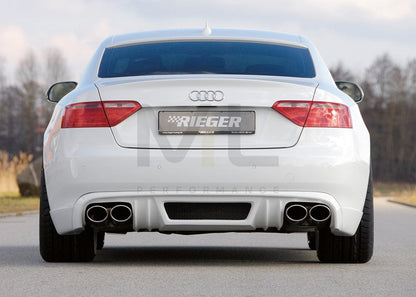 Rieger 00055426 Audi B8 B81 A5 Rear Diffuser 2 | ML Performance EU Car Parts
