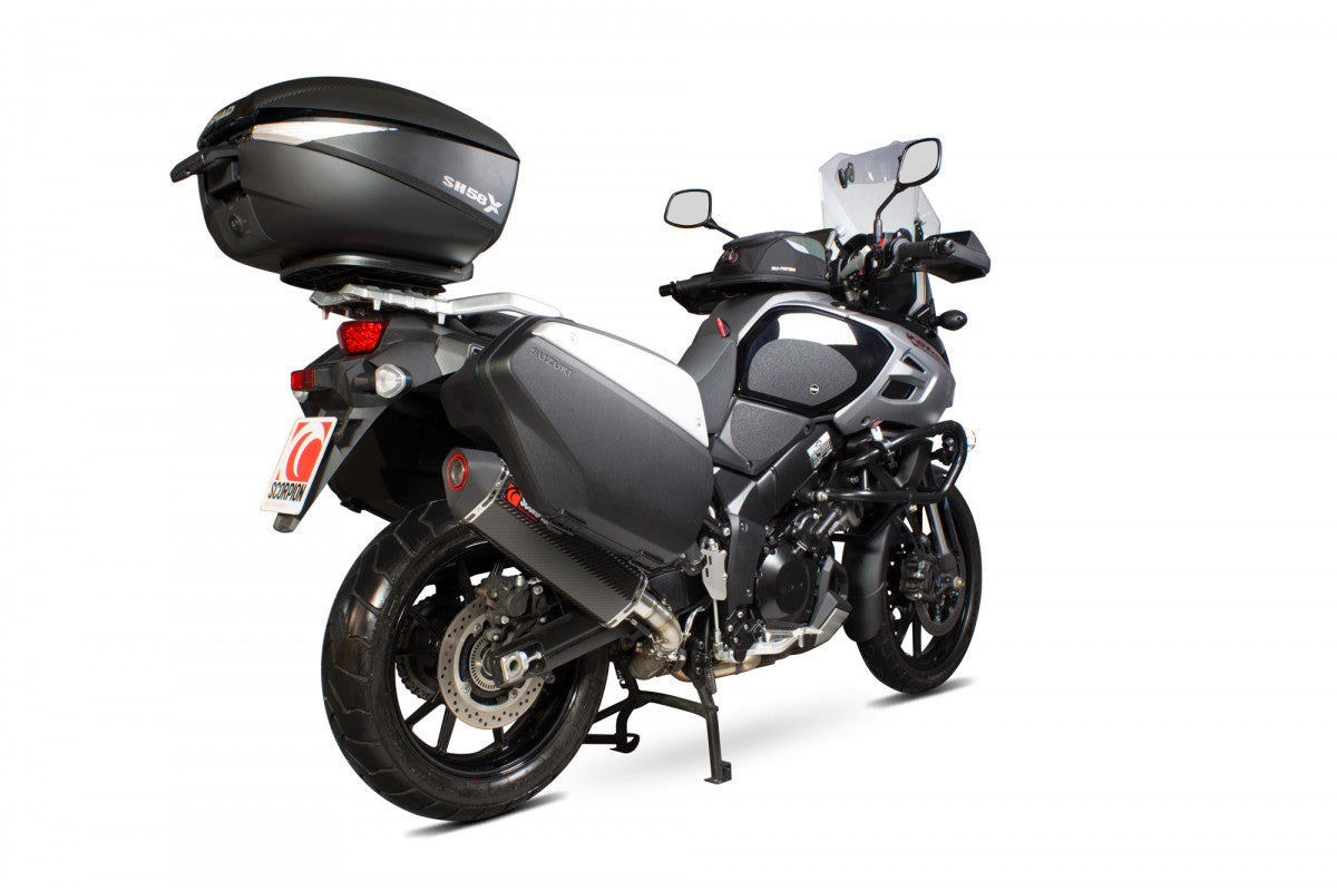 Scorpion RSI115CEO Suzuki DL1000 V-Strom Serket Parallel Slip-On - Carbon Fibre Sleeve | ML Performance EU EU