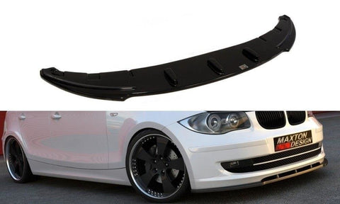 Maxton Design BMW Series 1 E81 / E87 (Standard Facelift Model) Front Splitter