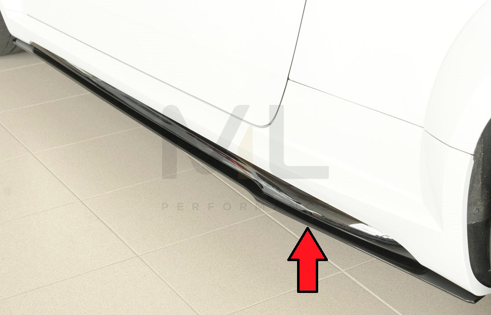 Rieger 00055181 Audi 8J-FV 8S Side Skirt Splitter (TT, TTS & TTRS) 5 | ML Performance EU Car Parts