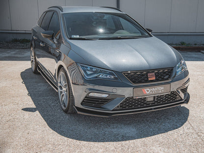 Maxton Design Seat Leon Cupra/ Fr MK3 Facelift Front Splitter V7