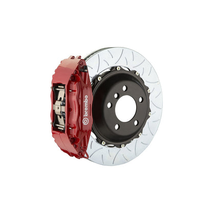 Brembo 1B3.8043A VW R32 Front GT 4-Pistons Slotted Type-3 2-piece Big Brake Kit 355x32mm