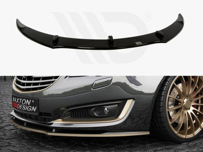 Maxton Design OP-IS-1F-FD1T Front Splitter Opel Insignia (2014-2017) | ML Performance UK Car Parts
