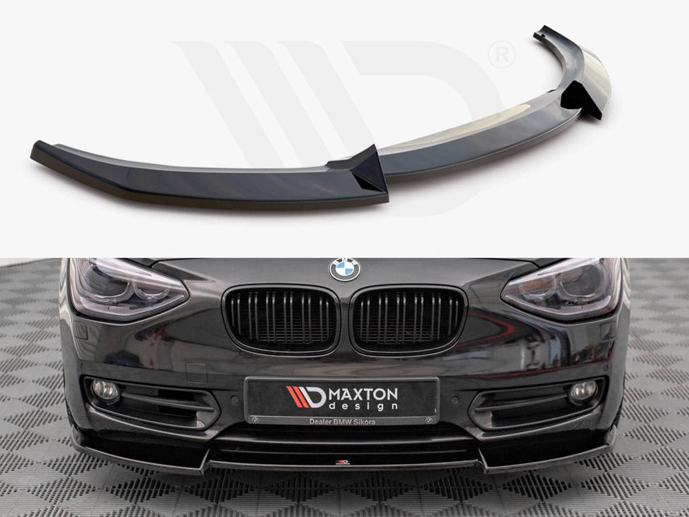 Maxton Design BM-1-F20-FD2T Front Splitter V.2 BMW 1 F20 (2011-2015) | ML Performance UK Car Parts