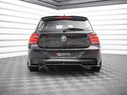 Maxton Design BMW 1 F20 (2011-2015) Central Rear Splitter (vertical Bars)